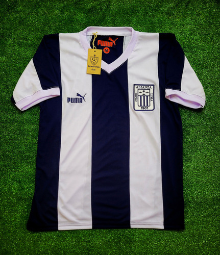 Camiseta Retro Club Alianza Lima Temporada 1987 Los Potrillo (Usado)