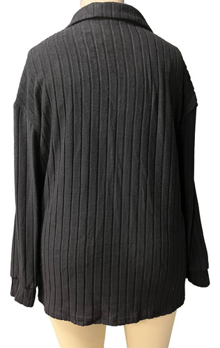 Playeras De Talla Grande De Color Liso Para Otoño/invierno