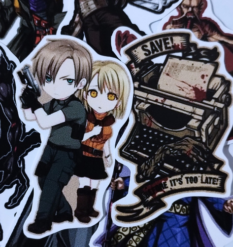 Pack Stickers Resident Evil 4 - Calcomanias Apum