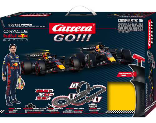 Carrera Go!!! Pista Electrica Red Bull F1 Checo Pérez Color Azul