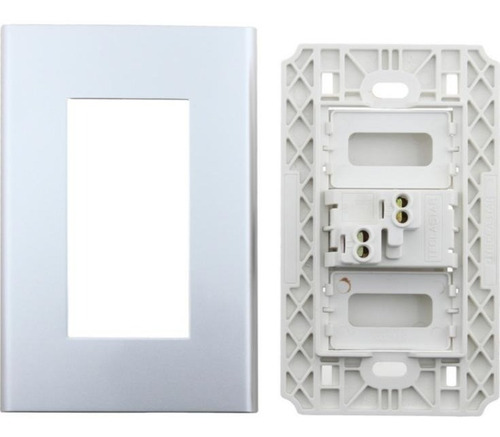 Interruptor Simple (9/12) 10 A Gris