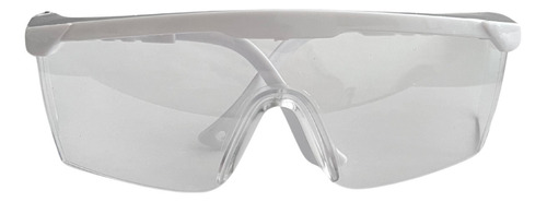 Lentes Protectores Para Laboratorio Uso Médico Goggles Cristal Transparente/blanco