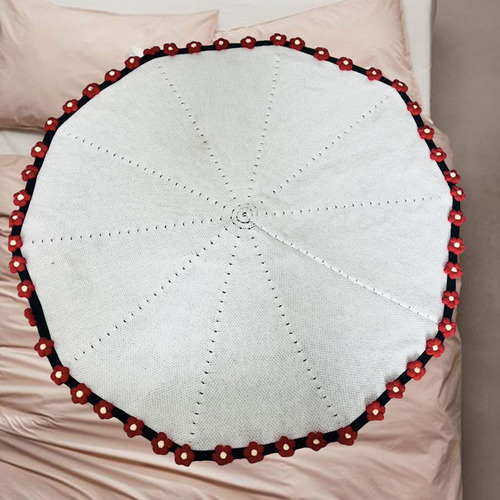 Manta De Ramo, Manta De Crochet, Creativa Versátil 100 Cm