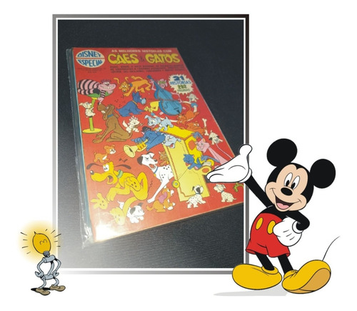 Disney Especial Cães E Gatos 3 - 1a Edição - 1972 / Excelente (Usado)