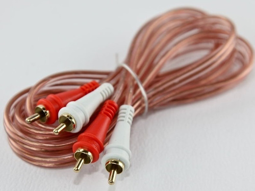 Cable De Audio Audiopipe 2 Rca - 2 Rca 1.8m