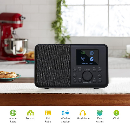 Radio Por Internet Mangokit Sr10, Radio Wifi, Reproductor De