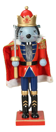 Adorno De Mesa Con Forma De Rey Ratón Y Cascanueces Para