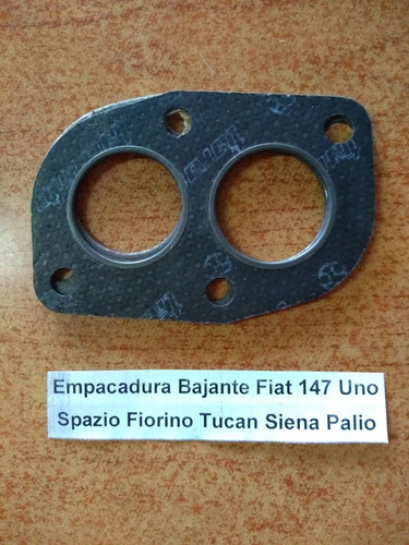 Empacadura Bajante Fíat Uno 147 Spacio Tucán Palio Siena 