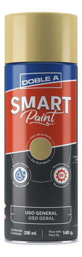 Aerosol Pintura Dorado Secado Rapido 200ml (caba)