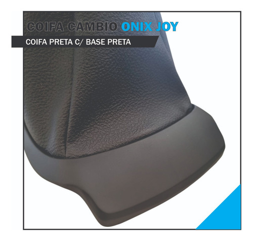 Coifa De Cambio Gm Onix Joy 2013 Á 2021 Base Preta Oferta