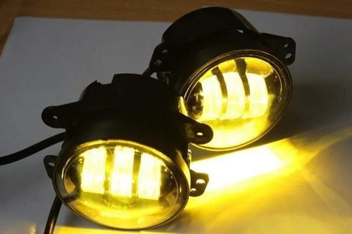 Faros Led Niebla Jeep Liberty 2005 Al 2007 Extreme Yellow