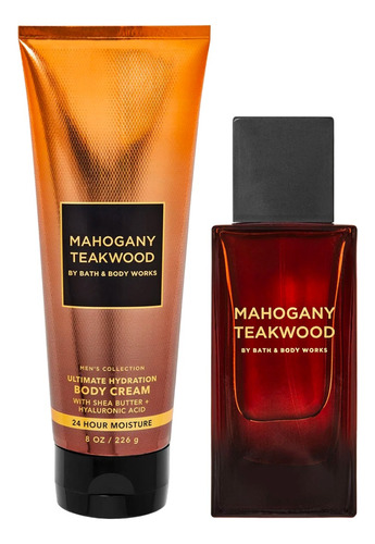 Mahogany Teakwood Loción Y Crema For Men Bath & Body Works