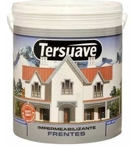 Imagen 1 de 3 de Pintura Tersuave Impermeabilizante Frentes 4lt Elastomerico