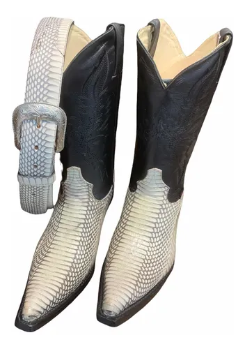 Botas vaqueras cheap piel de cobra