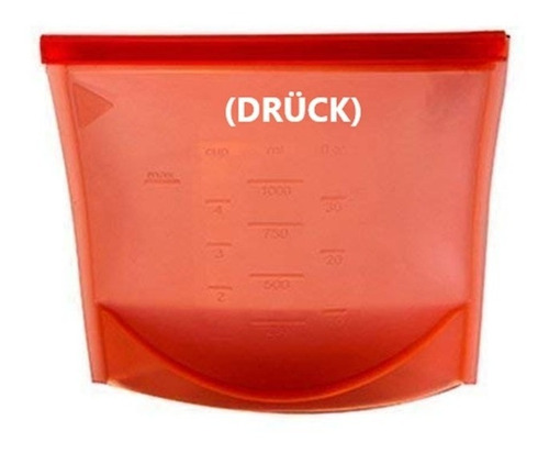 Imagen 1 de 10 de Bolsa Silicona Reutilizable Multifuncional 1.5 Lt - 100% Eco