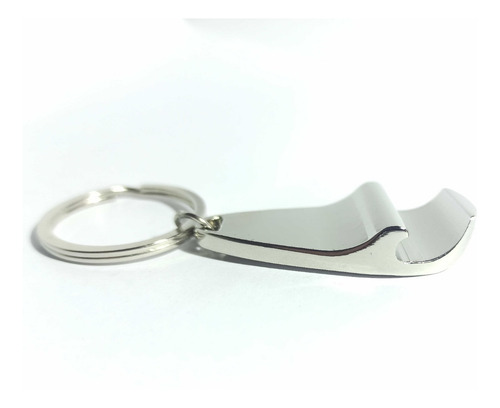 Imagen 5 de 9 de Llavero Metalico Destapador Nombre Logo Laser Regalo T130