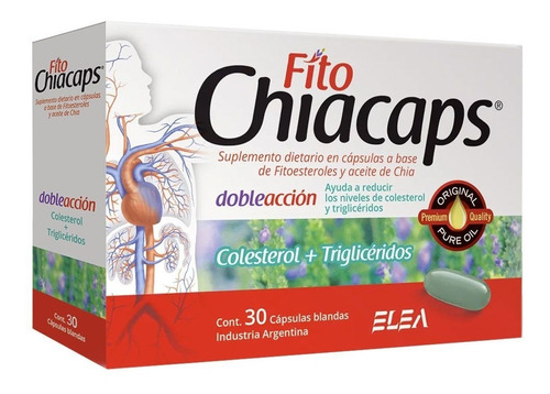 Suplemento Dietario Fitoesteroles Fitochiacaps X 30 Caps