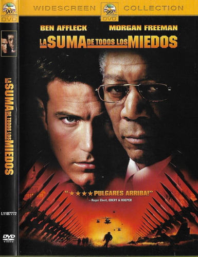 La Suma De Todos Los Miedos Dvd Ben Affleck Morgan Freeman