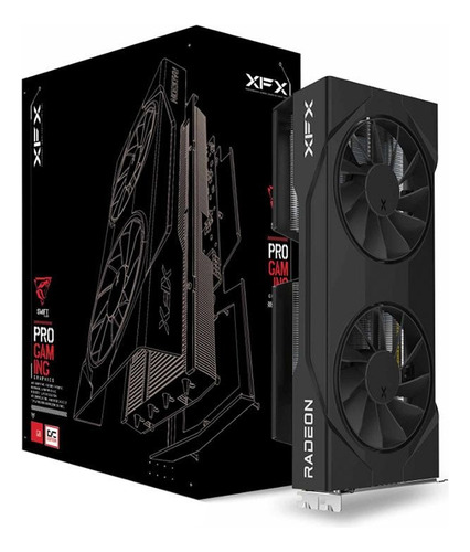 Placa De Video Xfx Radeon Rx 9060 Xt Gaming Edition Oc 8 Gb