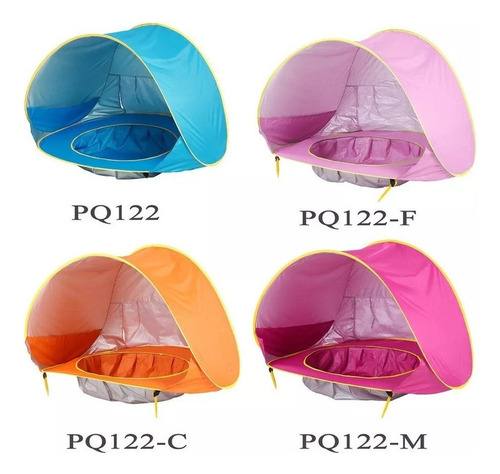 . Tienda De Campaña De Playa Con Piscina Para Bebés