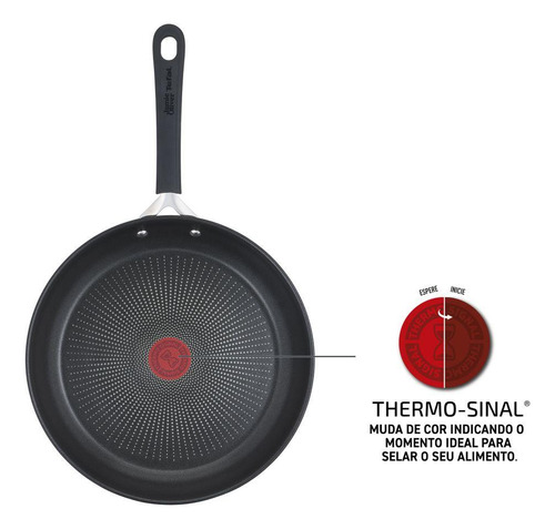 Frigideira Aço Inox Com Indução Tefal Jamie Oliver 24cm
