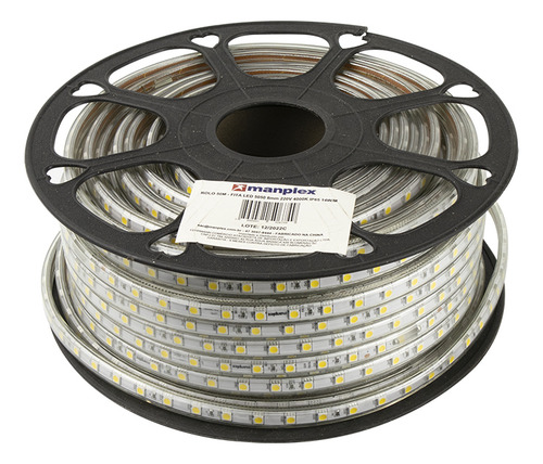 Fita De Led 5050 6500k - 14w - 220v - 8mm X 50m
