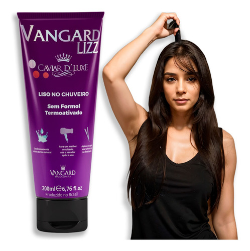 Vangard Lizz: Alisamento Eficaz Sem Formol!