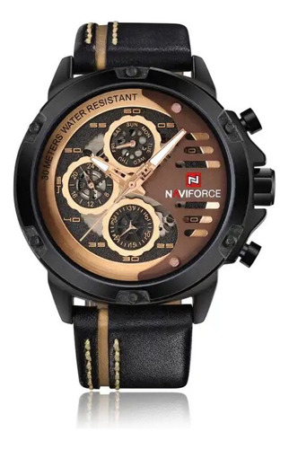 Reloj Naviforce Deportivo Calendario Mes Días Modelo Nuevo