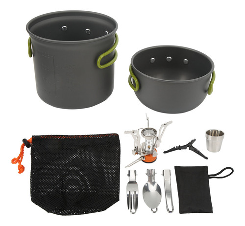 Juego De Utensilios De Cocina Para Acampar, Multifuncional,