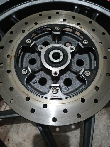Llanta Trasera Bajaj Rouser Ns200 Ug2024 Gris Oscuro