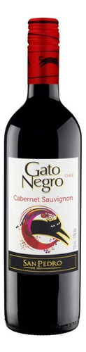 Vinho Chileno Tinto Cabernet Sauvignon Gato Negro 750ml