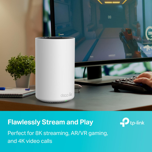 Enrutador Wifi Mesh Tp-link Deco Axe4900 Tribanda Wifi 6e
