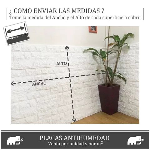 Placas Antihumedad Modelo PIEDRA – Comprá en La Plata