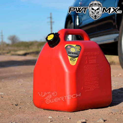 Imagen 3 de 6 de Bidon Combustible Driven Pico Vertedor 20 Litros Motocross
