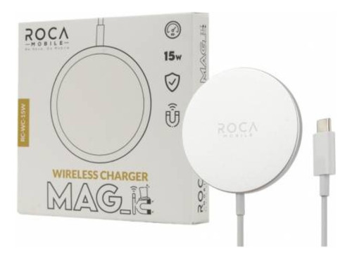 Cargador Inalámbrico Magnético Aluminio 15w Para iPhone