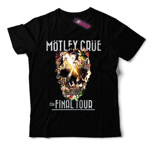 Remera Motley Crue The Final Tour Rp249 Dtg Premium