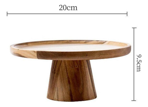 2x Pedestal De Postre, Bandeja Soporte Para Pasteles