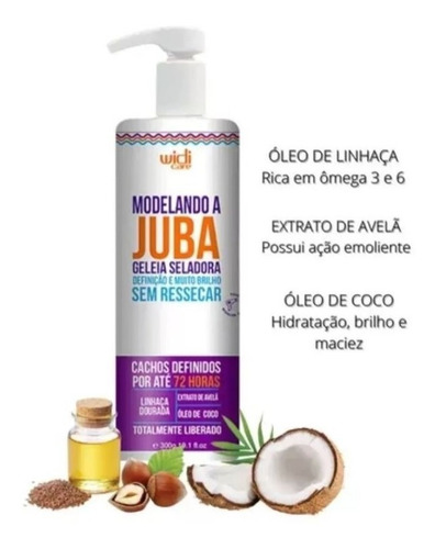 Encrespando + Buter Oil + Co Wash + Geleia + Shampoo Juba