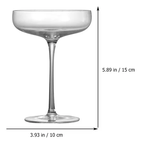Copas De Cóctel Transparentes Para Cupé
