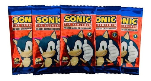 Sonic Cartas - Pack Por 40 Sobres - Original