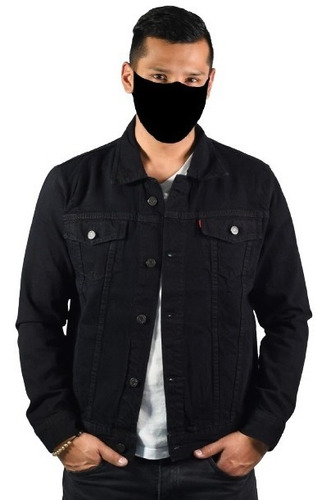 Chaqueta Clasica En Jean Para Hombre  Calidad De Exportacion