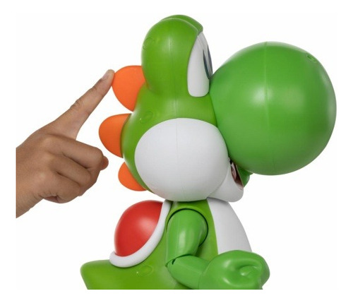 Figura Super Mario Let's Go Yoshi Interactiva