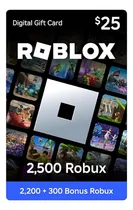 Comprar Tarjeta Gift Card Roblox 25 Usd Entrega Rapida!