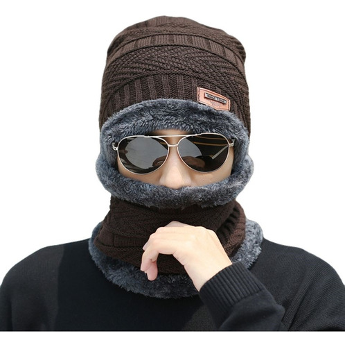 Gorro Con Cuellera Tipo Chalina Chullo De Lana Para Invierno