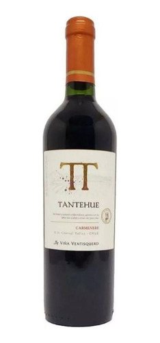 Vinho Chileno Tantehue Reserva Carmenere 750ml- Kit 2un