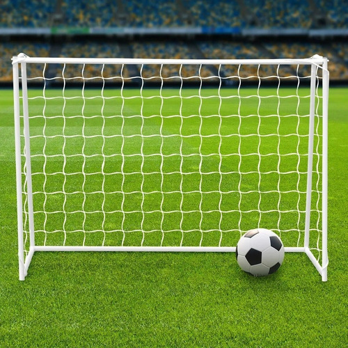 Imagen 6 de 9 de Arco Futbol Infantil Practica Robusto Calidad 1,8x1,2m C/red