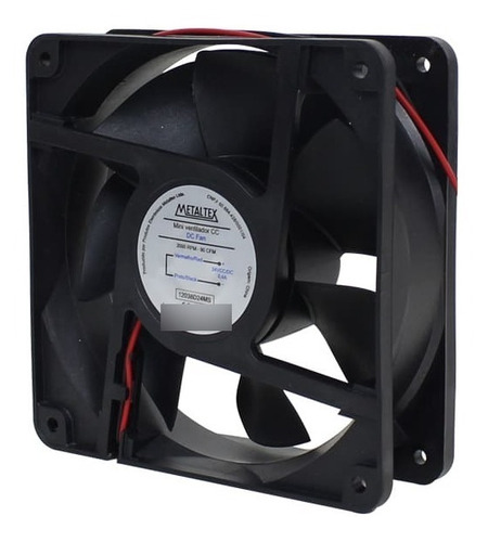 Ventilador 120x120x38mm 24vcc Rodamiento 1900rpm