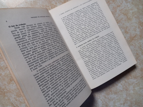Livro - Processos De Evolução Orgânica (Usado)