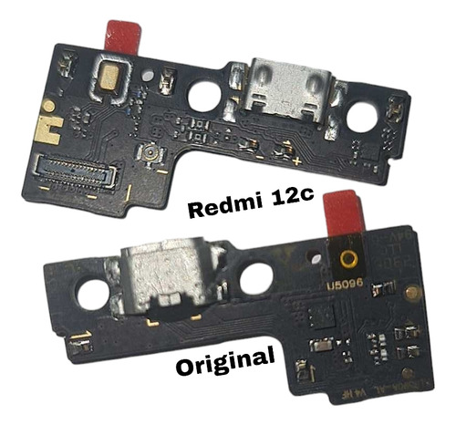 Flex Placa De Carga Micrófono Original Para Redmi 12c 