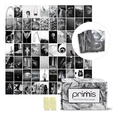 Primis Kit De Collage De 3 Fotos Raw Para Estética De Pare.